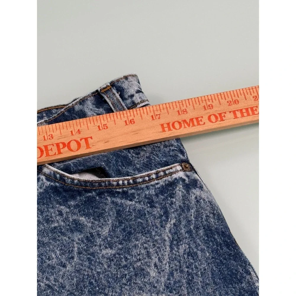 VTG 1989 Levis Acid Washed Jeans Men's 36x30 Blue Straight Leg‎ Streetwear Core